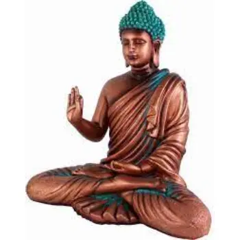 Copper Buddha Statue 